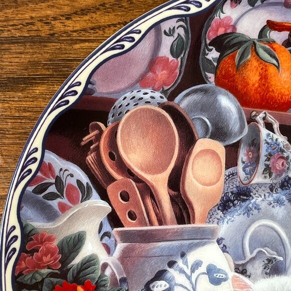 Collectible Plate Mabel's Sunny Retreat Mary Ann Lasher Warm Country Moments Cat - Picture 8 of 14